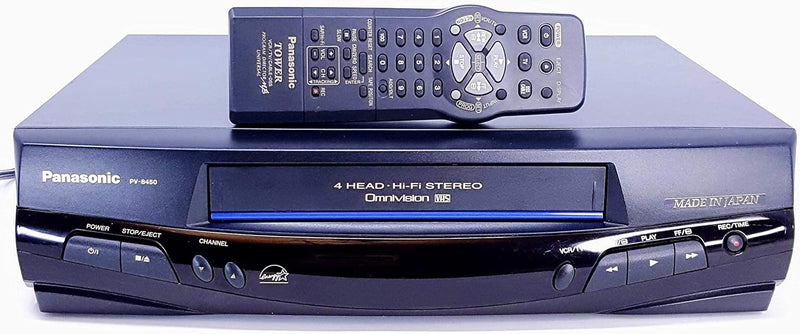 Panasonic PV-8450 VCR VHS Player Recorder Renewed — main product image