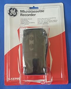 GE 53798 Microcassette Voice Recorder