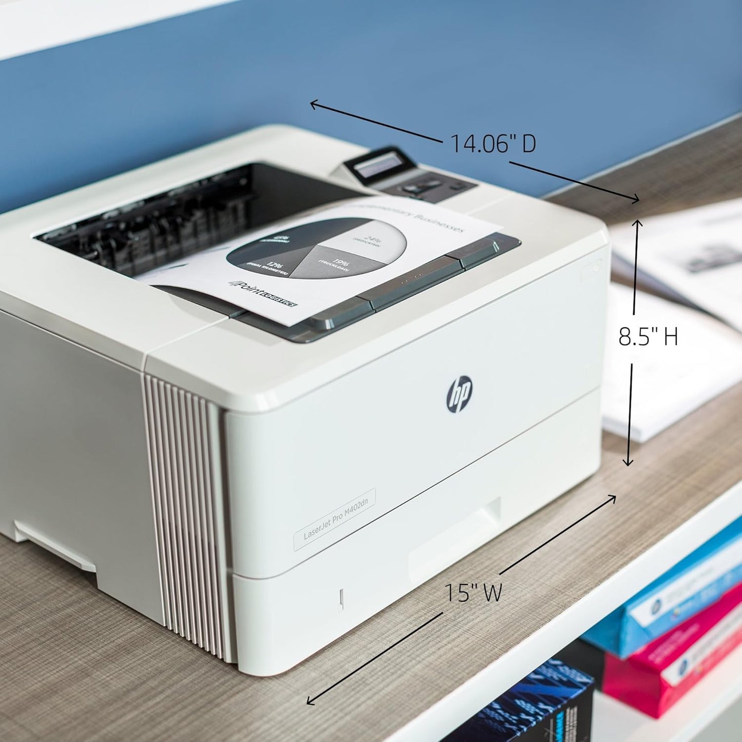 HP C5F94A Laserjet Pro M402dn Monochrome Printer Renewed