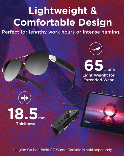 Lenovo GY21R10236 Legion Glasses Gen 2 - Micro-OLED Wearable Monitor