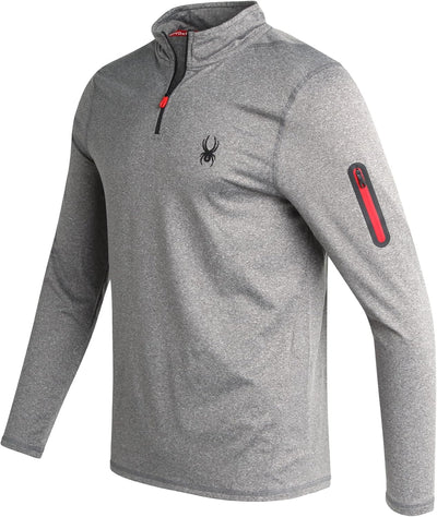 Spyder Active Quarter Zip Pullover Long Sleeve Shirt