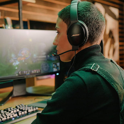 Bose 852061-0010 QuietComfort 35 II Gaming Headset Noise Cancelling