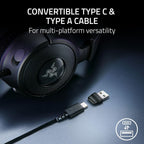 Razer RZ04-05180100-R3U1 Kraken V4 X Wired Gaming Headset