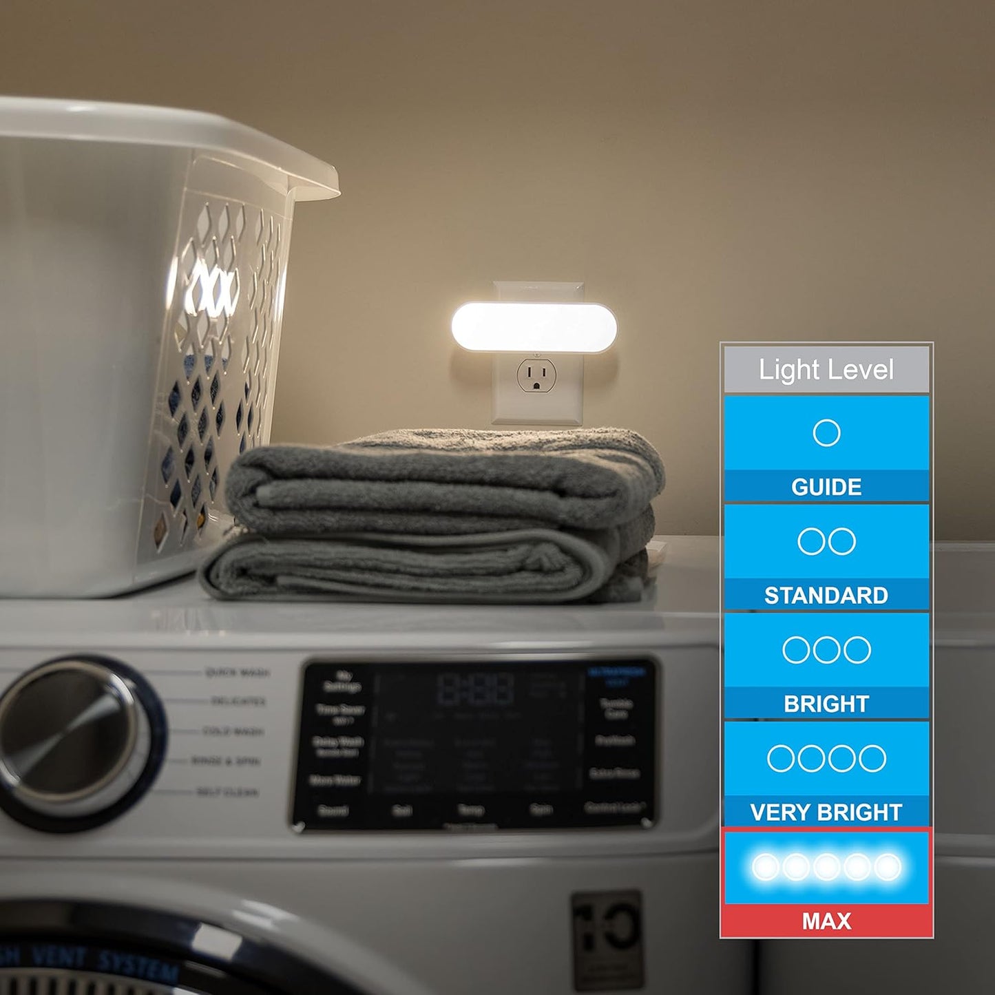 GE Ultrabrite LED Light Bar Night Light Plug-In