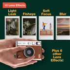 Fujifilm 16812534 Instax Mini EVO Instant Camera - Brown