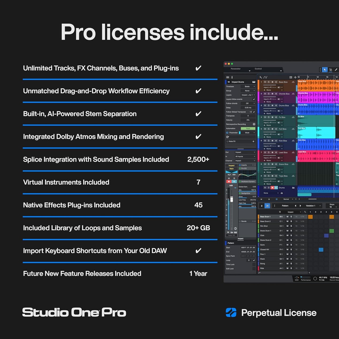 PreSonus Studio One Pro 7 Upgrade License