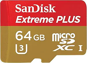 SanDisk SDSQXSG-064G-ANCMA Extreme Plus 64GB MicroSDXC