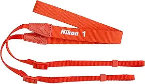 Nikon AN-N1000 Orange Neck Strap Replacement — main product image