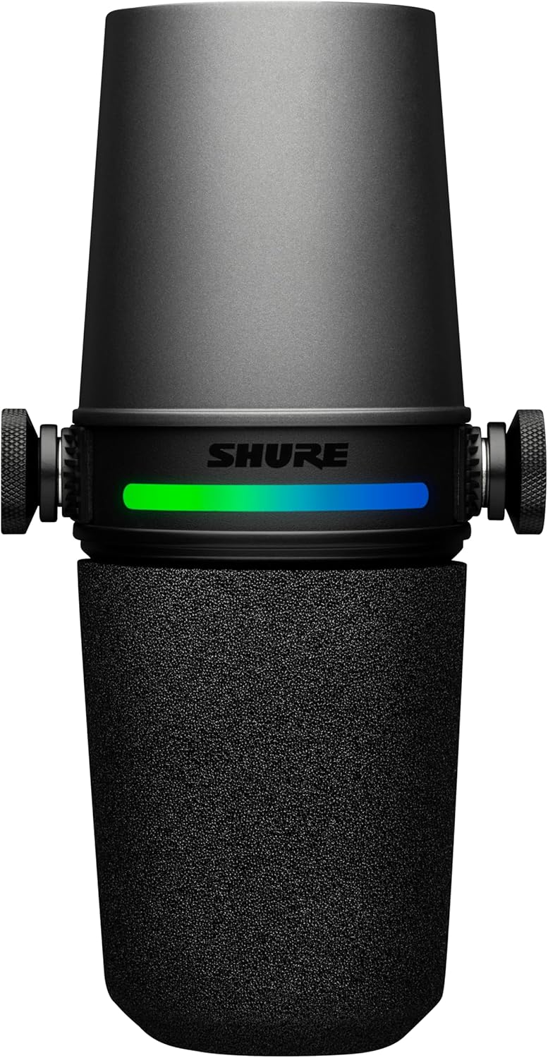 Shure MV7i Smart USB/XLR Podcast Microphone