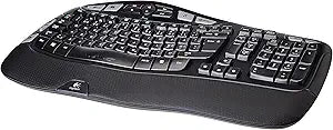 Logitech 920-004481 Wireless Keyboard K350 Comfort Wave