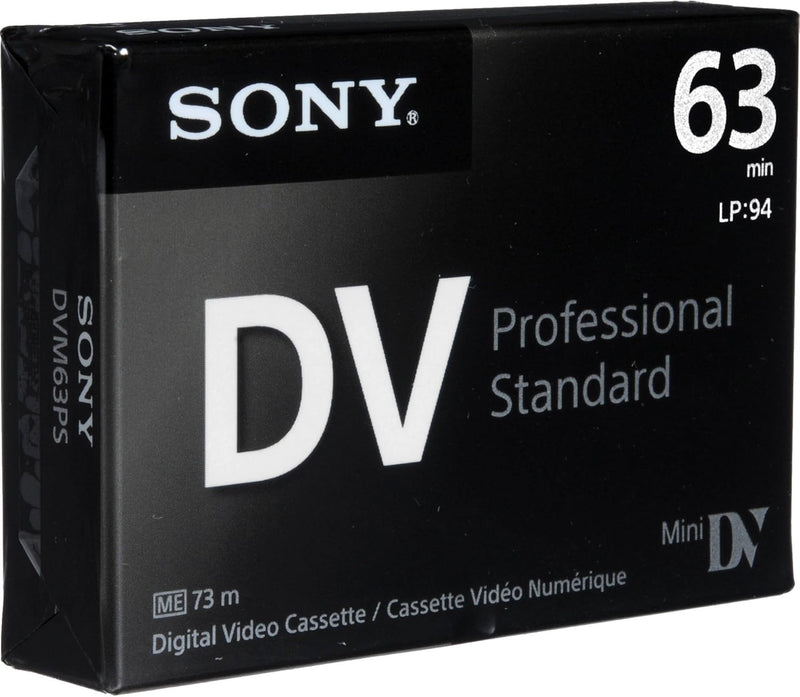 Sony 4331903495 MiniDV Cassettes 63min 10-Pack — main product image