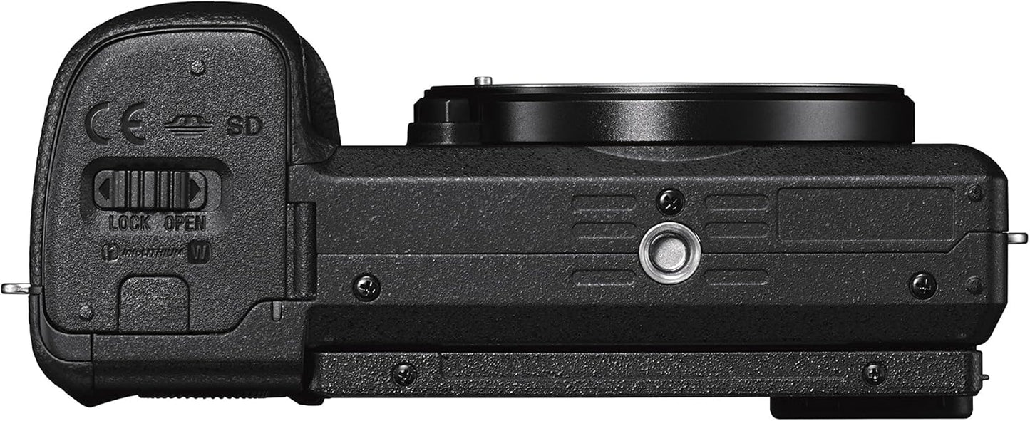 Sony ILCE6300L/B Alpha a6300 Mirrorless Camera with 16-50mm Lens