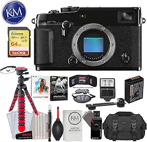 K&M FUJ600021381-DLX004 Fujifilm X-Pro3 Kit: Mirrorless Digital Camera