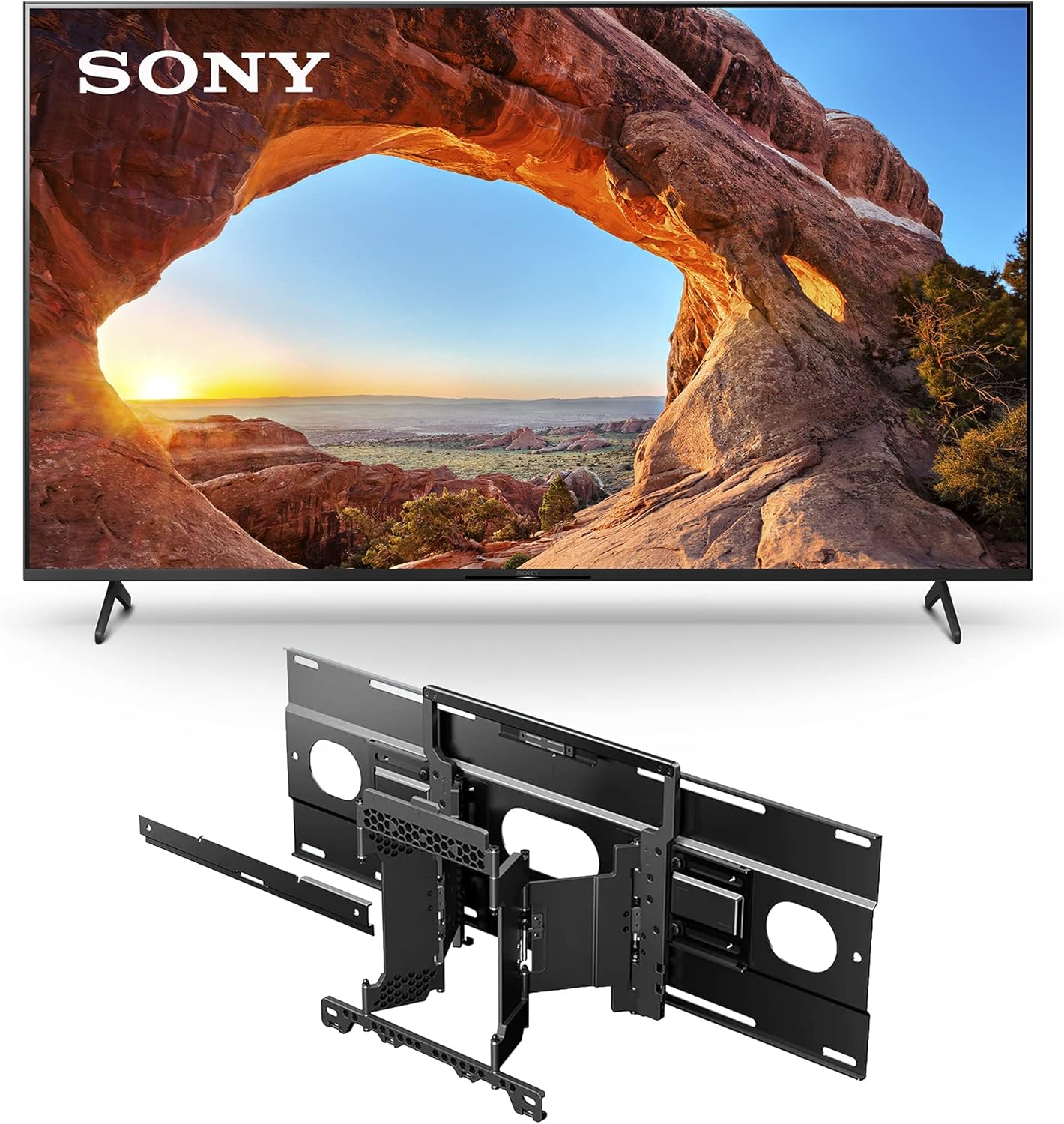 Sony X85J 75-Inch 4K Ultra HD LED Smart Google TV Bundle