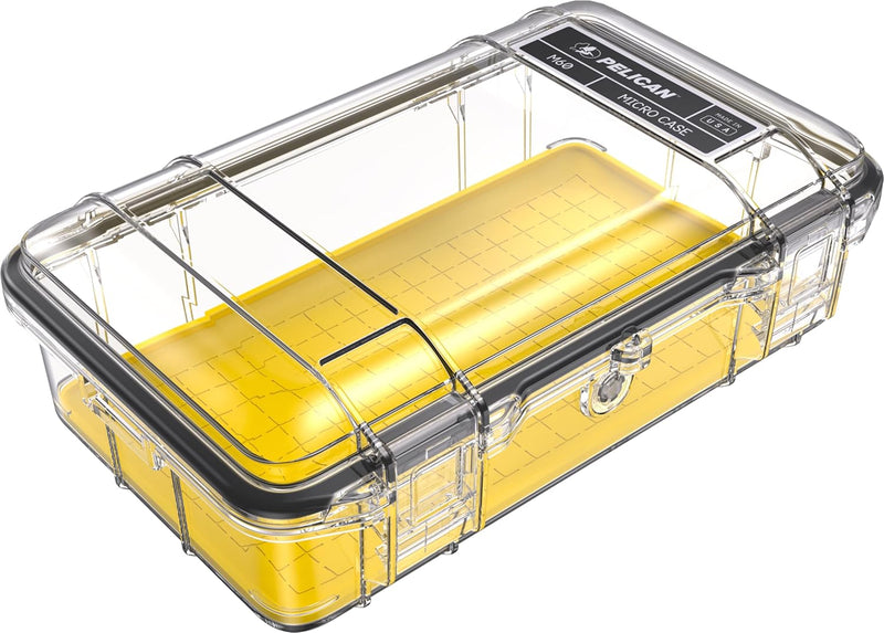 Pelican M600-0270-100 Micro Case Waterproof Yellow — main product image