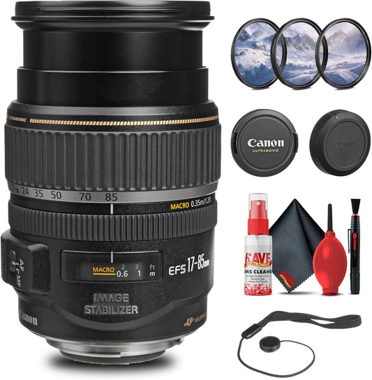 Canon 9517A002 EF-S 17-85mm Lens Renewed Kit