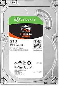 Seagate ST2000DX002 FireCuda 2TB SSHD Gaming Drive — main product image
