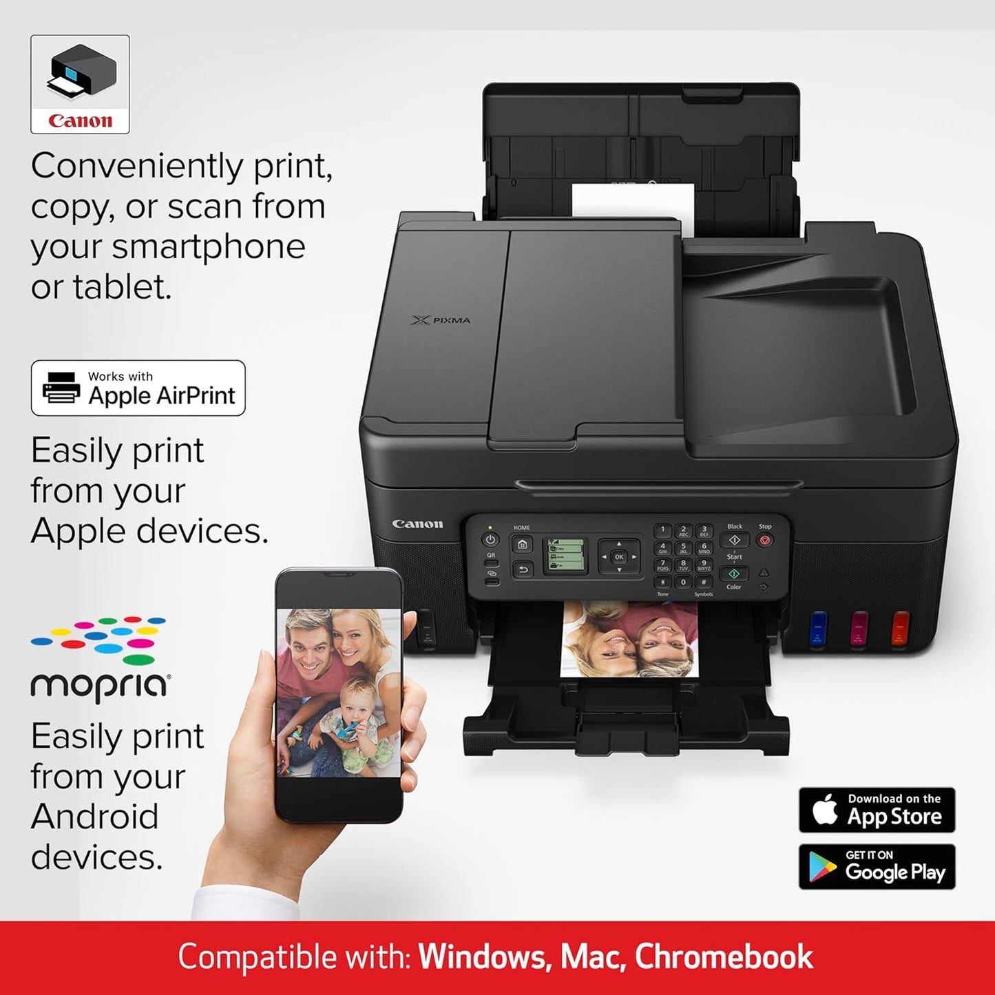 Canon 5807C002 MegaTank G4270 Wireless All-in-One Printer