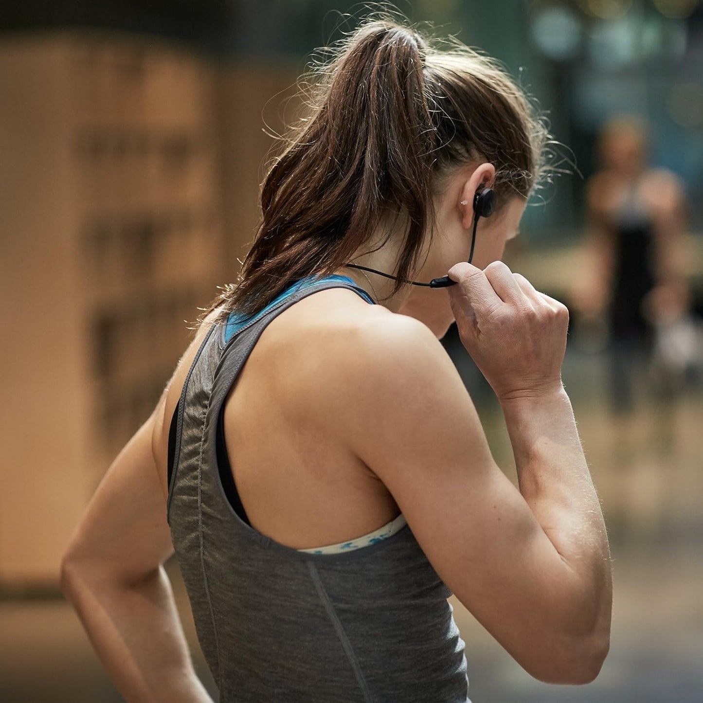 Bose Sound Sport Wireless Earbuds Black (Renewed)