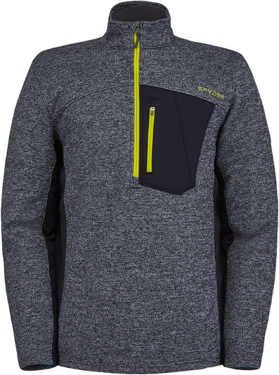 Spyder Bandit Hybrid 1/2 Zip Fleece Ski Mid Layer