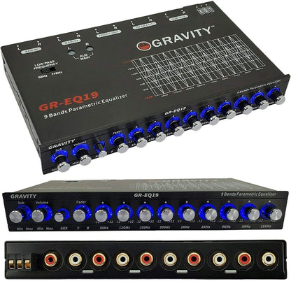 Gravity GR-EQ19 Car Audio Equalizer 9 Band EQ