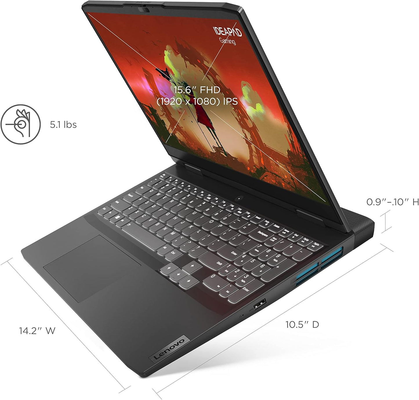 Lenovo 82SB0001US IdeaPad Gaming 3 Laptop RTX 3050