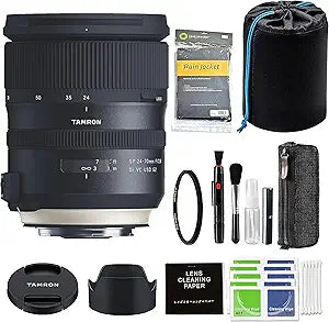 Tamron AFA032C-700 24-70mm f/2.8 Canon EF Lens Bundle