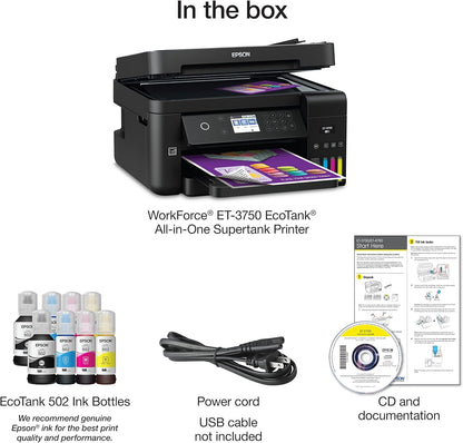 Epson C11CG20201 WorkForce ET-3750 EcoTank Printer