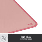 Logitech 956-000048 Desk Mat Darker Rose Large