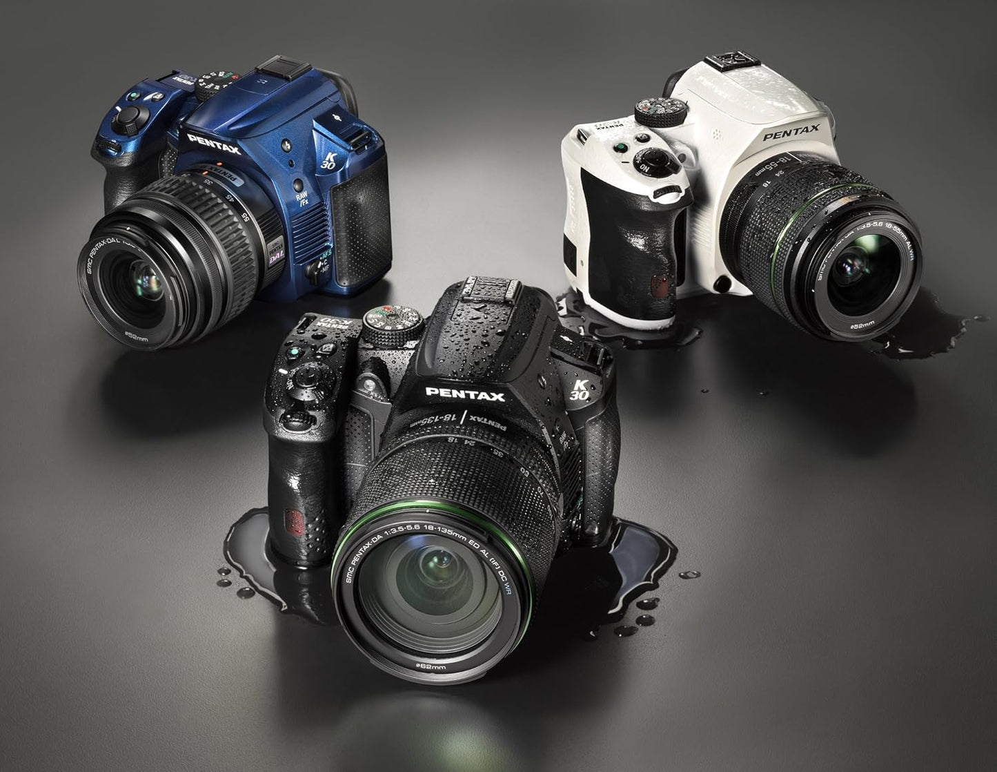 Pentax K-30 Body Weather-Sealed Digital SLR Black