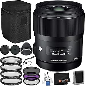 Sigma 35mm f/1.4 DG HSM Art Lens for Canon DSLR