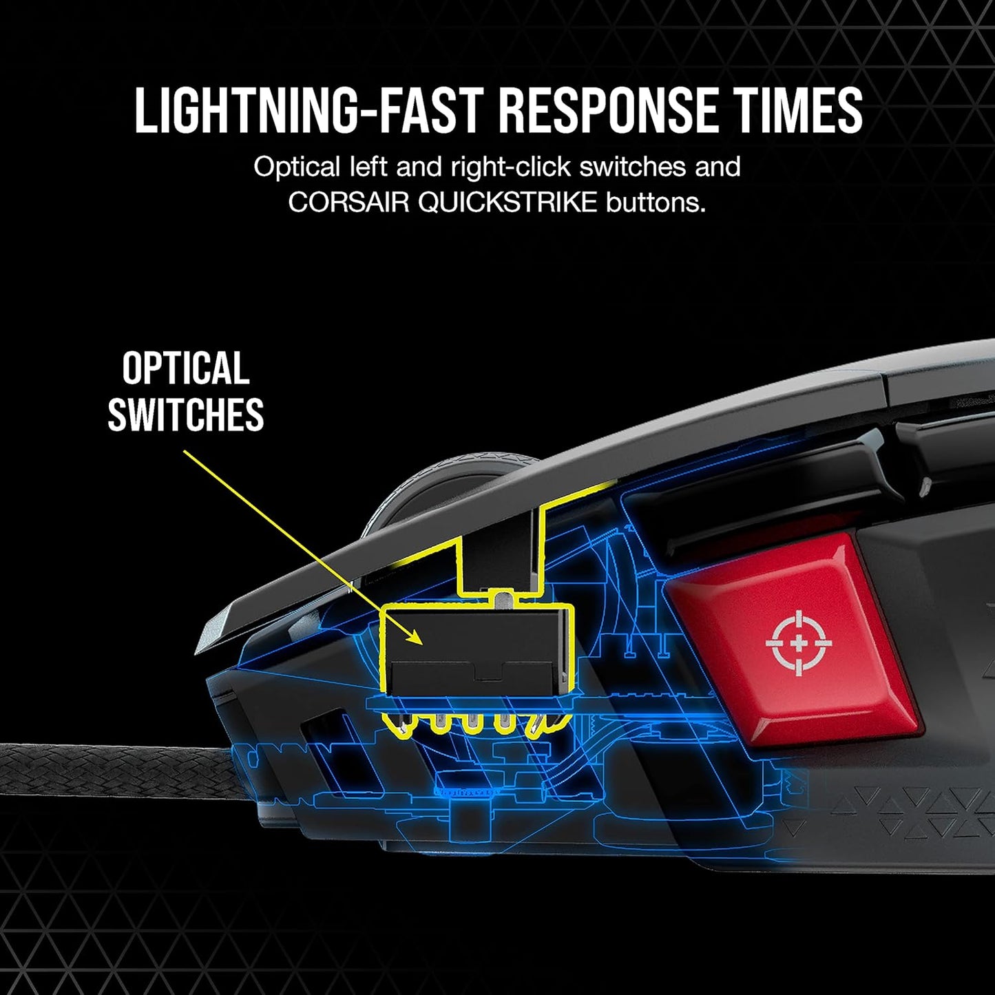 Corsair CH-9309411-NA2 M65 RGB Ultra 26000 DPI Gaming Mouse