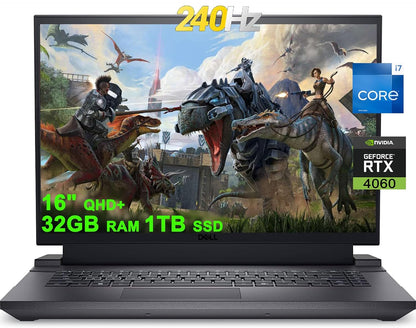 Dell i7-13650HX G16 7630 16" 240Hz RTX 4060 32GB 1TB Win11