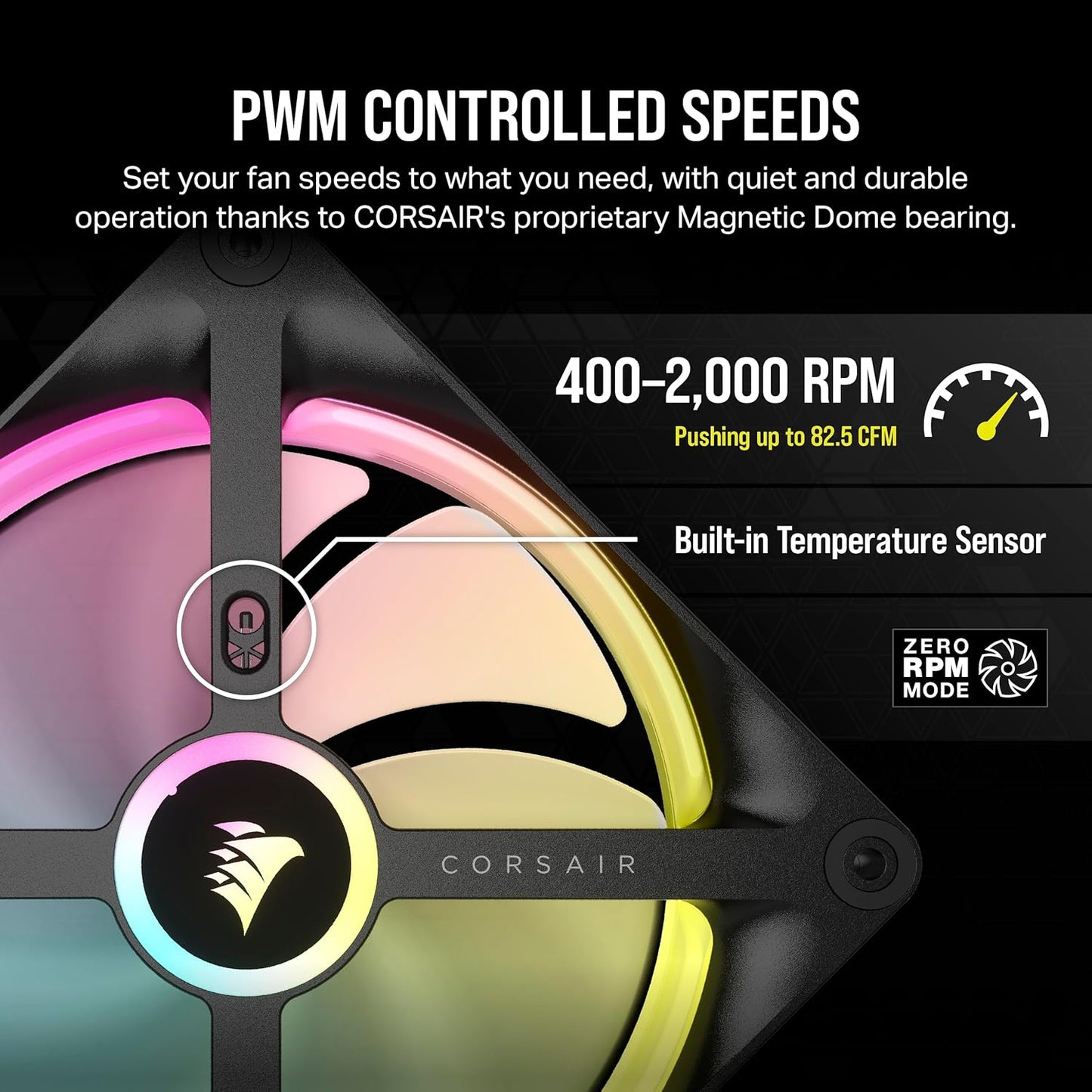 Corsair CO-9051004-WW iCUE LINK QX140 RGB Fans Starter Kit