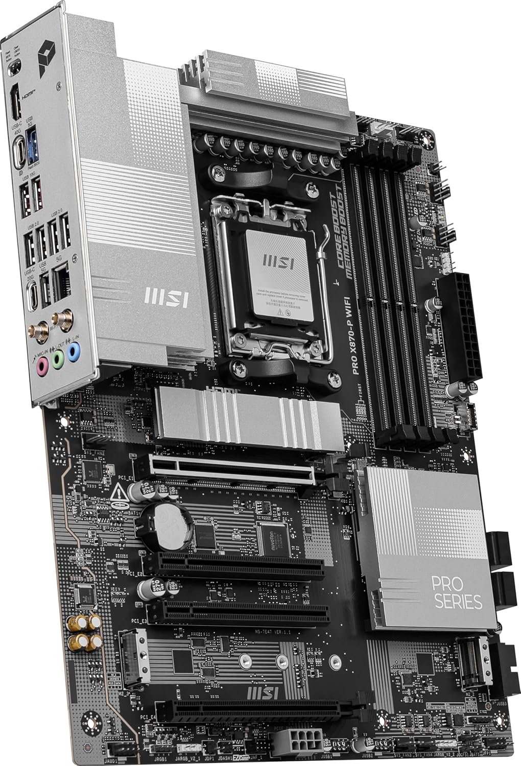 MSI PRO X870-P WiFi ProSeries AMD Motherboard
