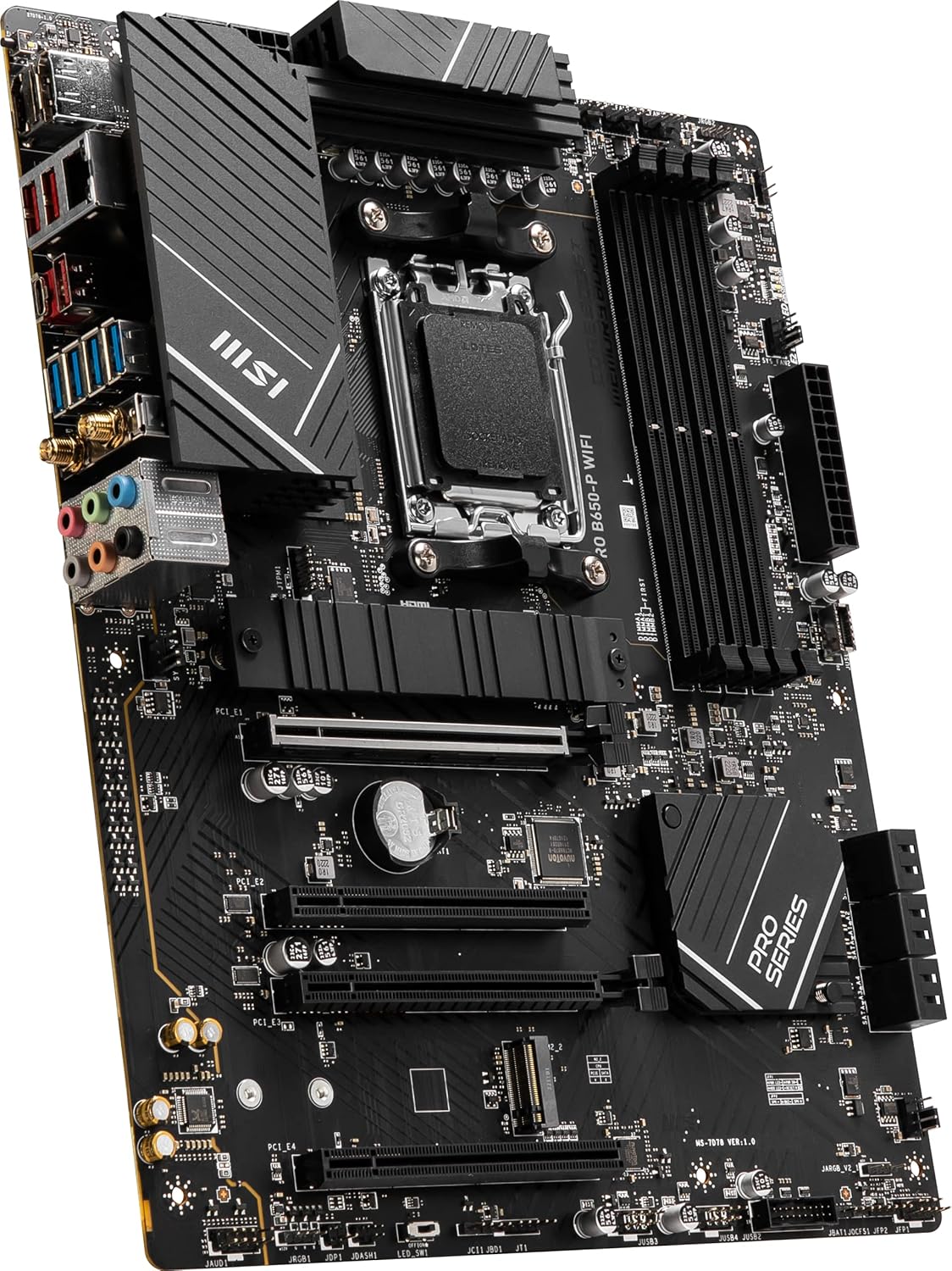 MSI PRO B650-P WiFi ProSeries Motherboard AMD AM5 Renewed