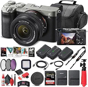 Sony ILCE7CL/S Alpha a7C 28-60mm Lens Bundle Renewed