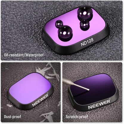 Neewer 10101227 ND Filter Set for DJI Mini 3/Mini 3 Pro