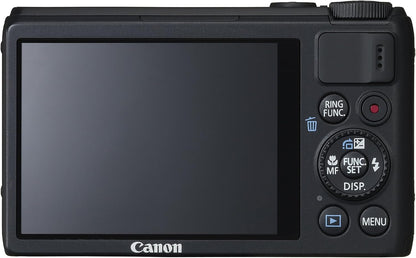 Canon PowerShot S100 (BK) 12.1MP Digital Camera 5x Zoom