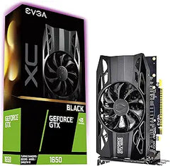EVGA 04G-P4-1151-KR GTX 1650 XC Black Gaming GPU