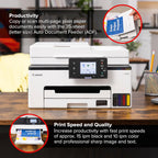 Canon 6171C002 MegaTank GX2020 Wireless All-in-One Printer