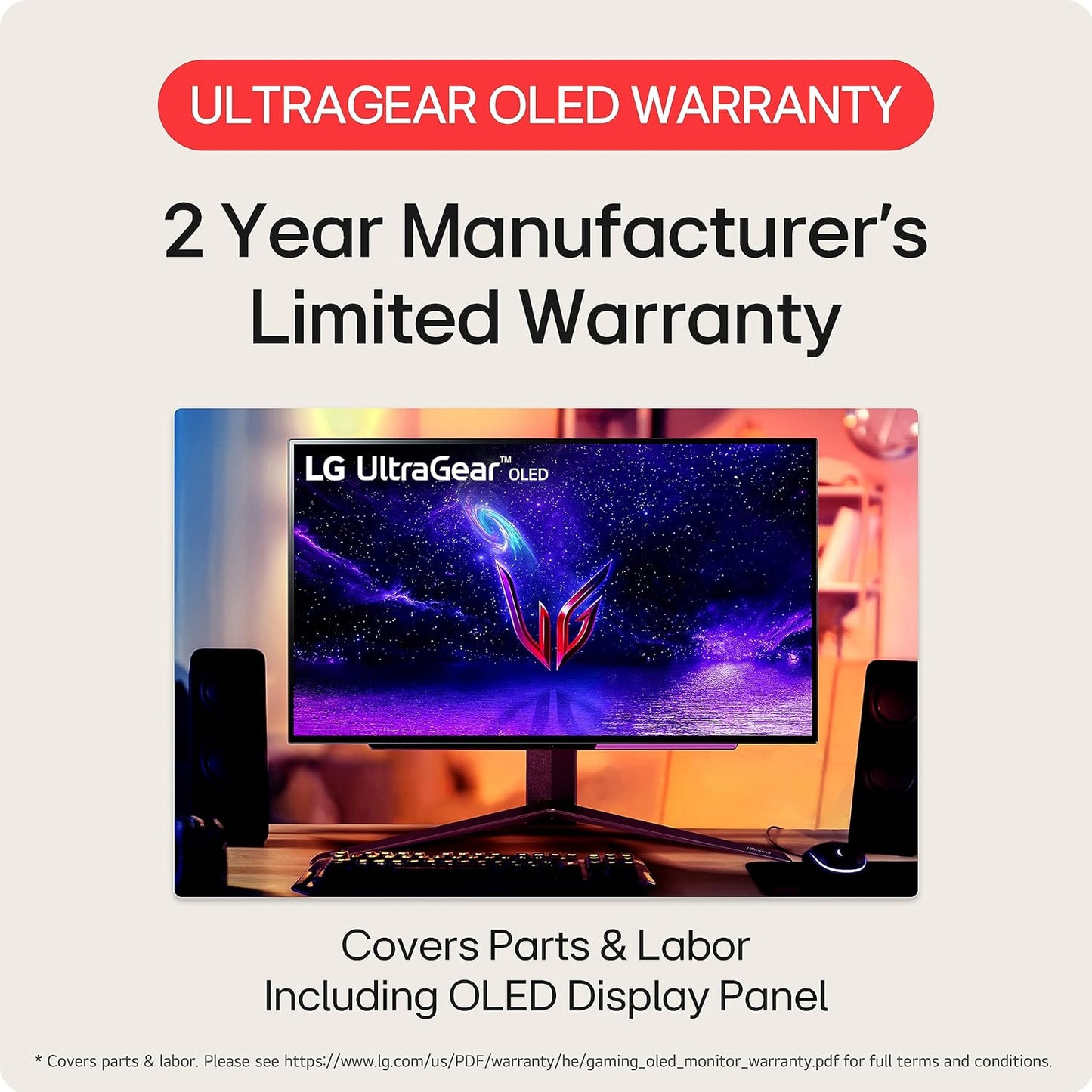 LG 27GR95QE-B.AUS 27" Ultragear OLED 240Hz Gaming Monitor