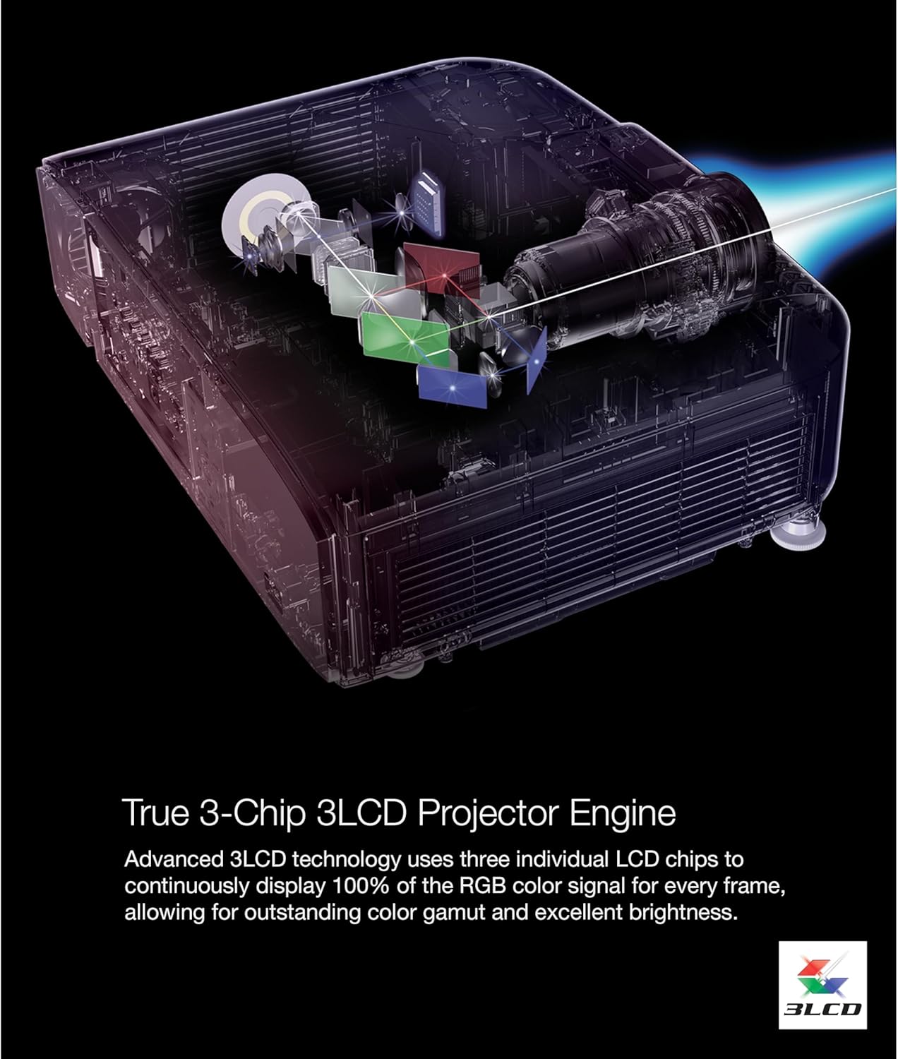 Epson V11HA48020-N Home Cinema LS11000 4K Projector Renewed