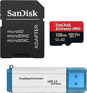 SanDisk SDSQXCD-128G 128GB Extreme Pro MicroSD Card DJI — main product image