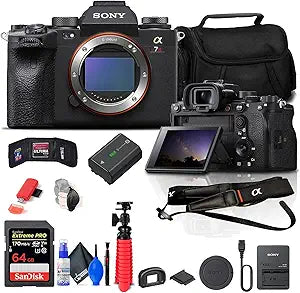 Sony ILCE7RM3A/B Alpha a7R IIIA Mirrorless Camera Bundle - Renewed
