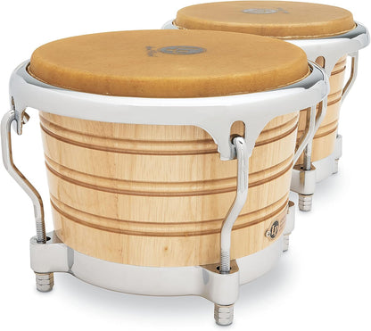 Latin Percussion LP201AX-2 Generation II Bongos Natural
