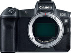 Canon 3075C002 EOS R Full-Frame Mirrorless Camera Body 4K UHD