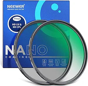 Neewer NW SERIES S 77mm CPL UV Filter Kit