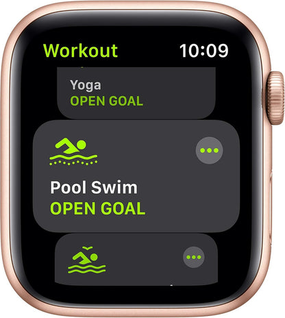 Apple Watch Series SE (GPS, 44mm) Gold Renewed