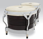 Latin Percussion M201 Matador Wood Bongos, Dark Brown